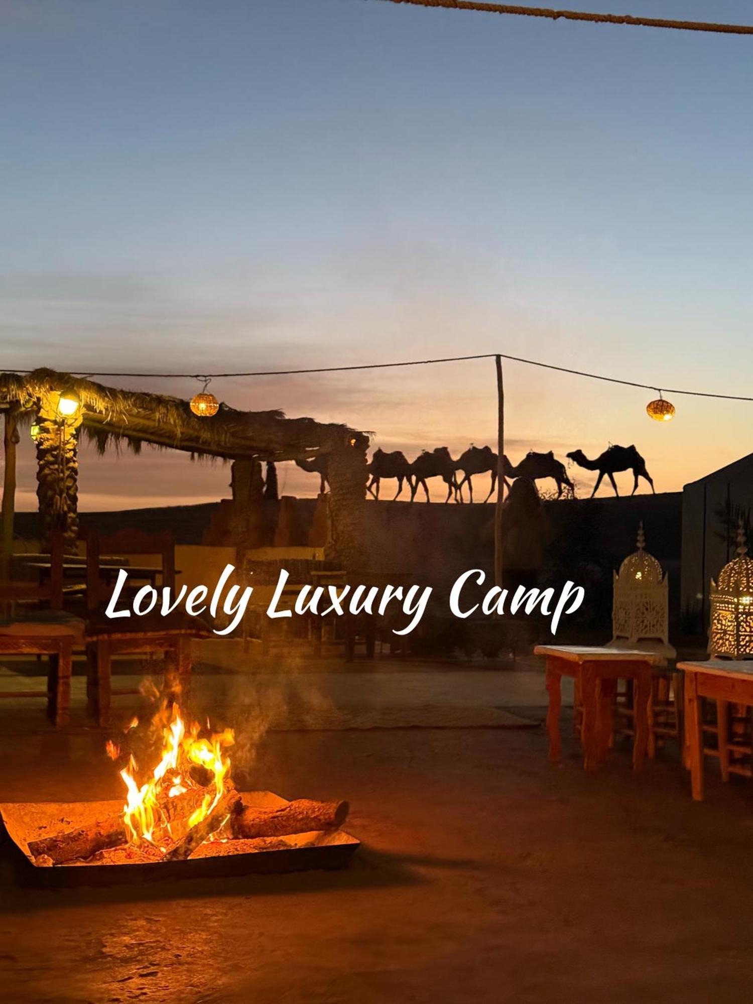 Merzouga Lovely Luxury Camp Exterior foto
